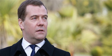 ນາຍົກລັດຖະມົນຕີລັດ ເຊຍ Dmitry Medvedev ຢ້ຽມຢາມ Crimea ໂດຍບັງເອີນ